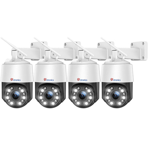 Ctronics 4K 8MP 5X Zoom Optique Caméra Surveillance WiFi Extérieure Ctronics 4K 8MP 5X Zoom Optique Caméra Surveillance WiFi Extérieure