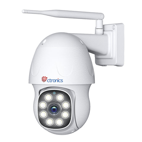 2,4Ghz WiFi 5MP Outdoor Surveillance Camera with Human Detection Auto Tracking 355° Pan 140° Tilt