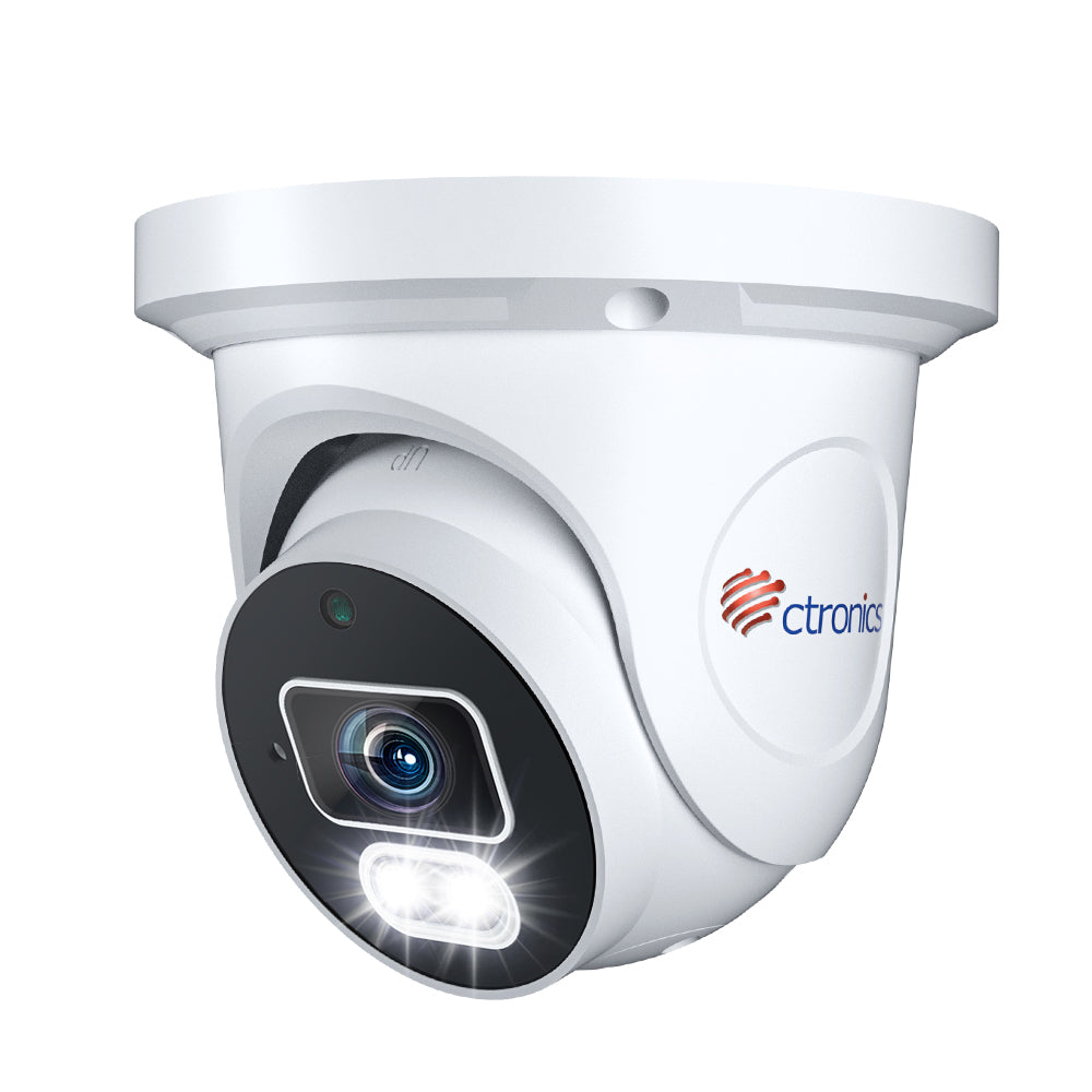 Telecamera di sicurezza wireless 2K da 4 MP con rilevamento umano e tracciamento automatico, visione notturna a colori da 30 m