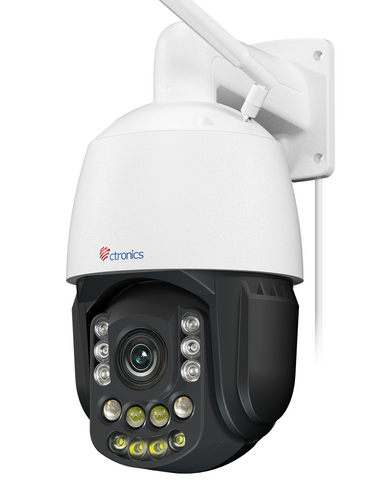 [Tutta in metallo] Telecamera di sicurezza 4K per esterni, rilevamento AI di veicoli/animali/esseri umani, SD/Cloud/FTP/NAS da 256 GB