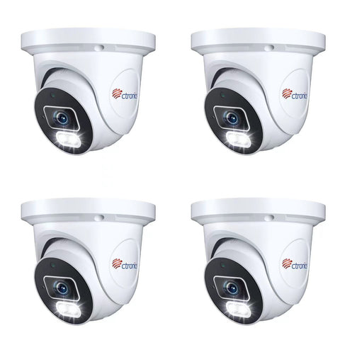 Ctronics 5MP surveillance camera outdoor WLAN, IP camera IP66，Human Detection