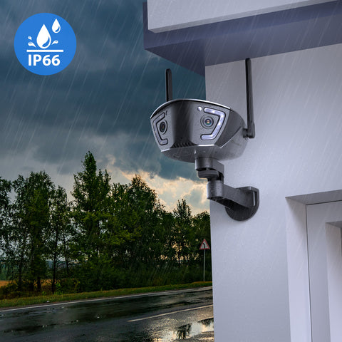 EZVIZ H3C Telecamera di sicurezza IP 2K per esterni Wi-Fi visione notturna bianco EZVIZ H3C Telecamera di sicurezza IP 2K per esterni Wi-Fi visione notturna bianco