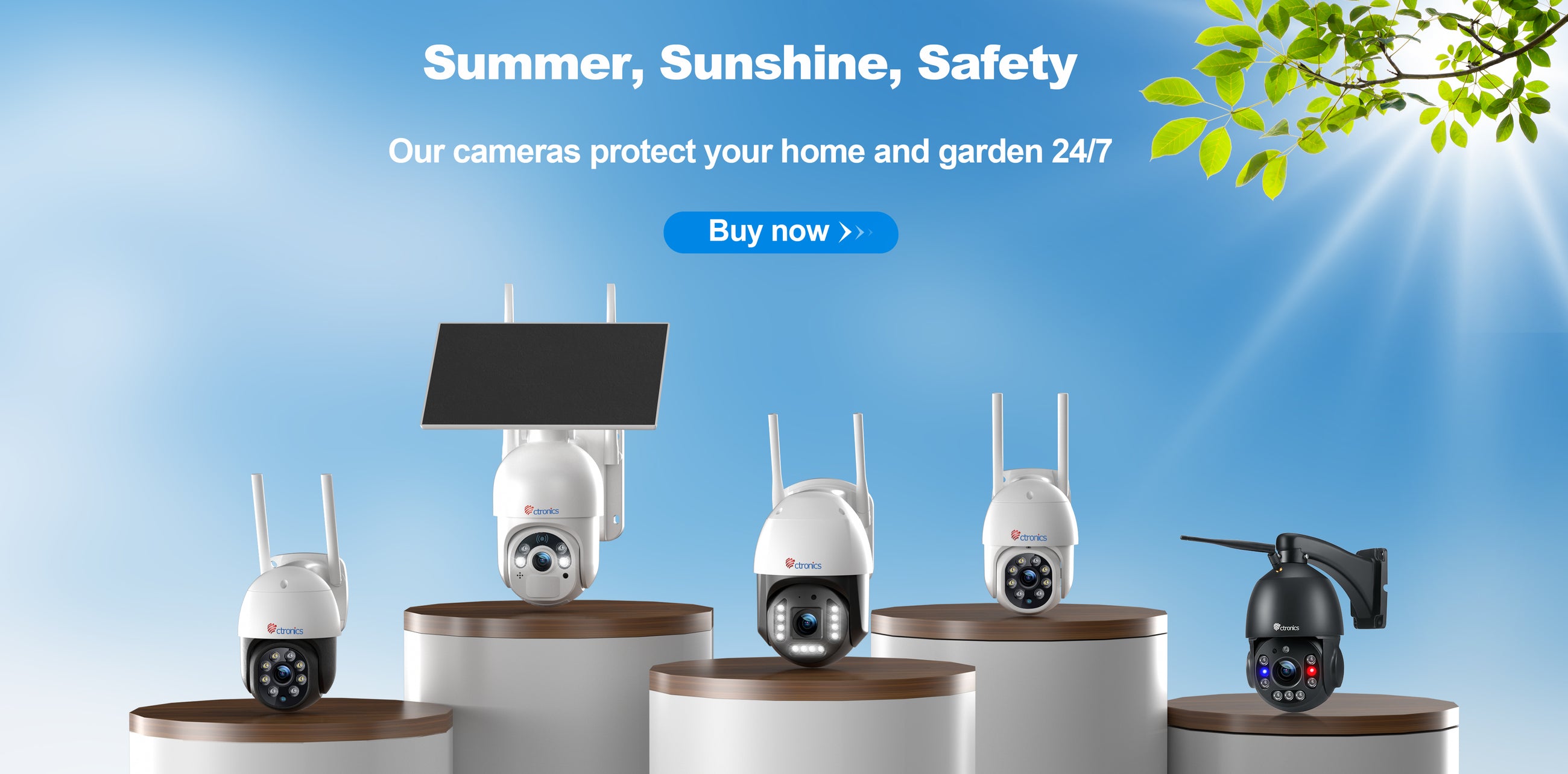 Ctronics | Wireless HD Security Camera | Smart Home Cameras