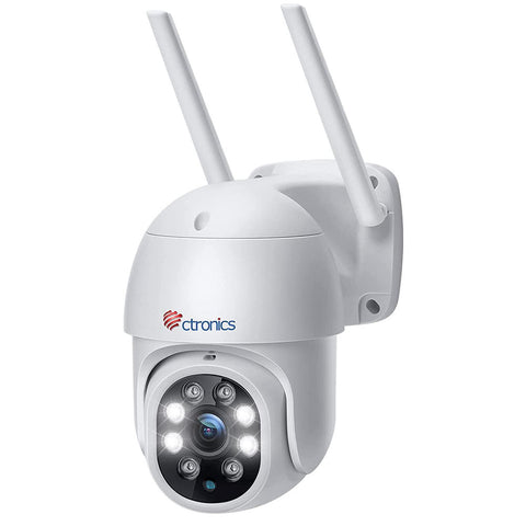 Buy ctronics Outdoor Security Camera with Color Night Vision